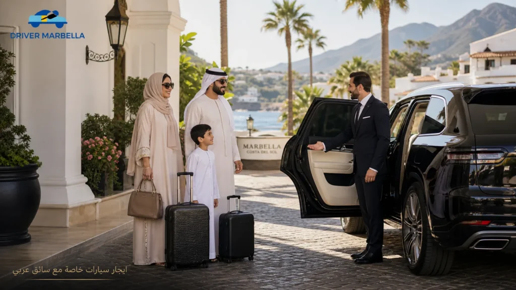 إيجار سيارات مع سائق عربي خاص في كوستا دل سول