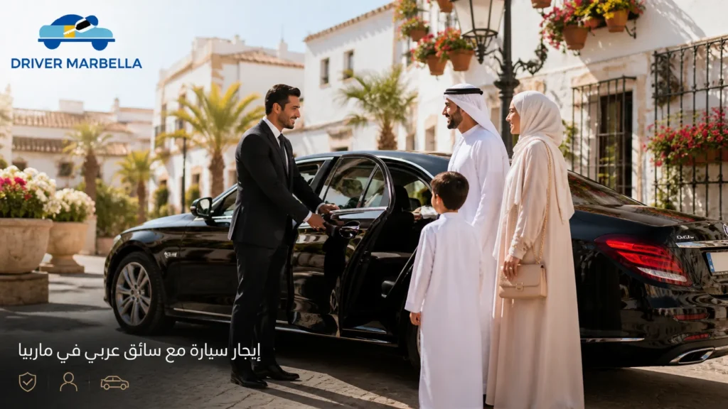 إيجار سيارة مع سائق عربي في ماربيا